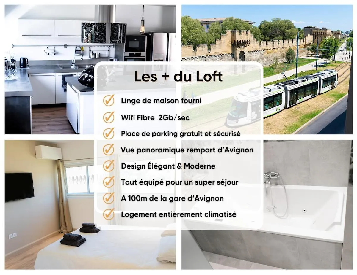 Apartment Loft Saint Roch - Spacieux - Parking Gratuit Avignon